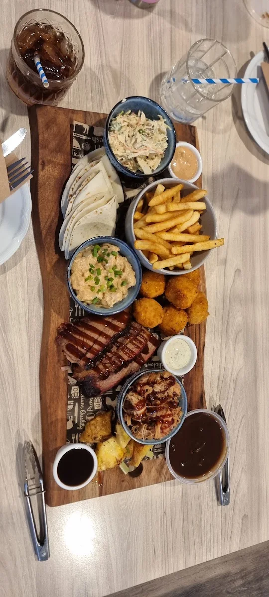 Smoked Pork Ribs Meal