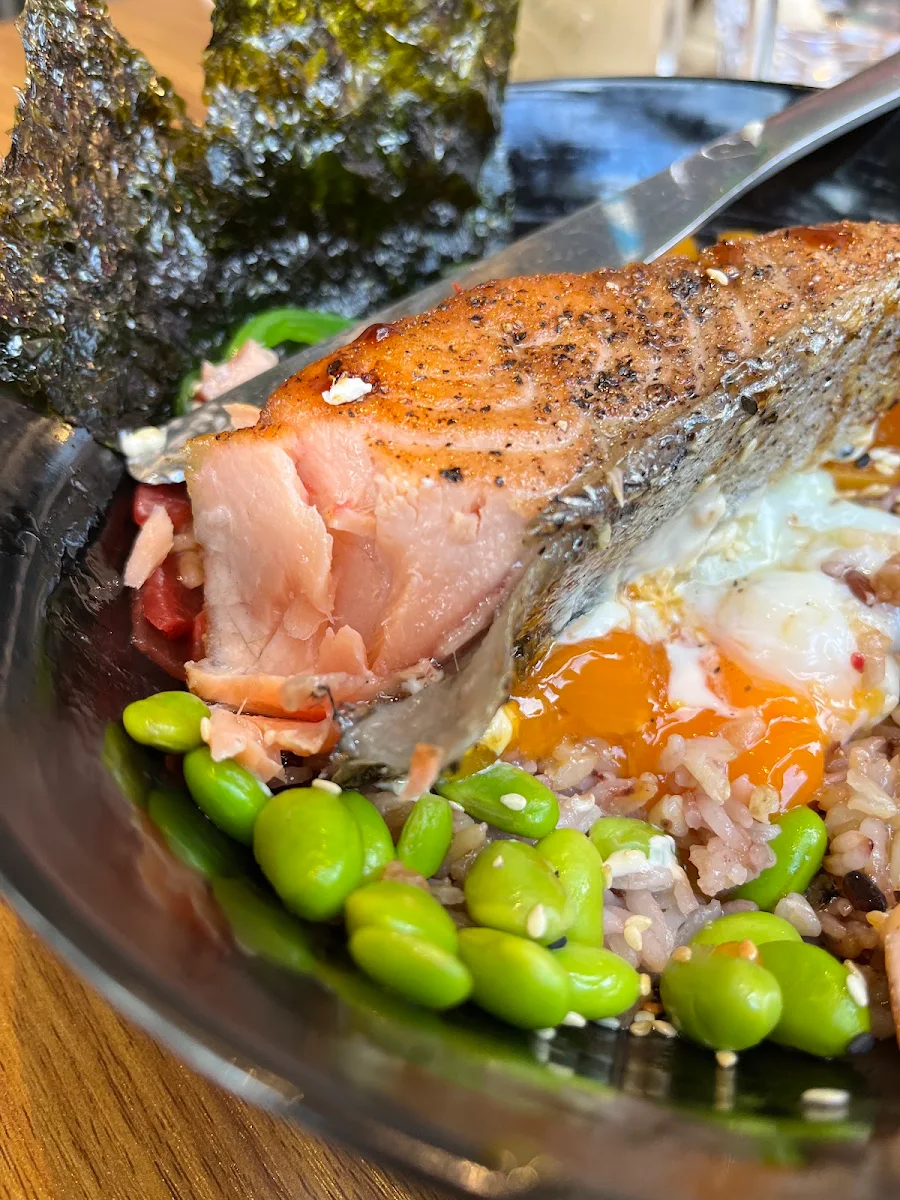 Teriyaki Salmon Bowl