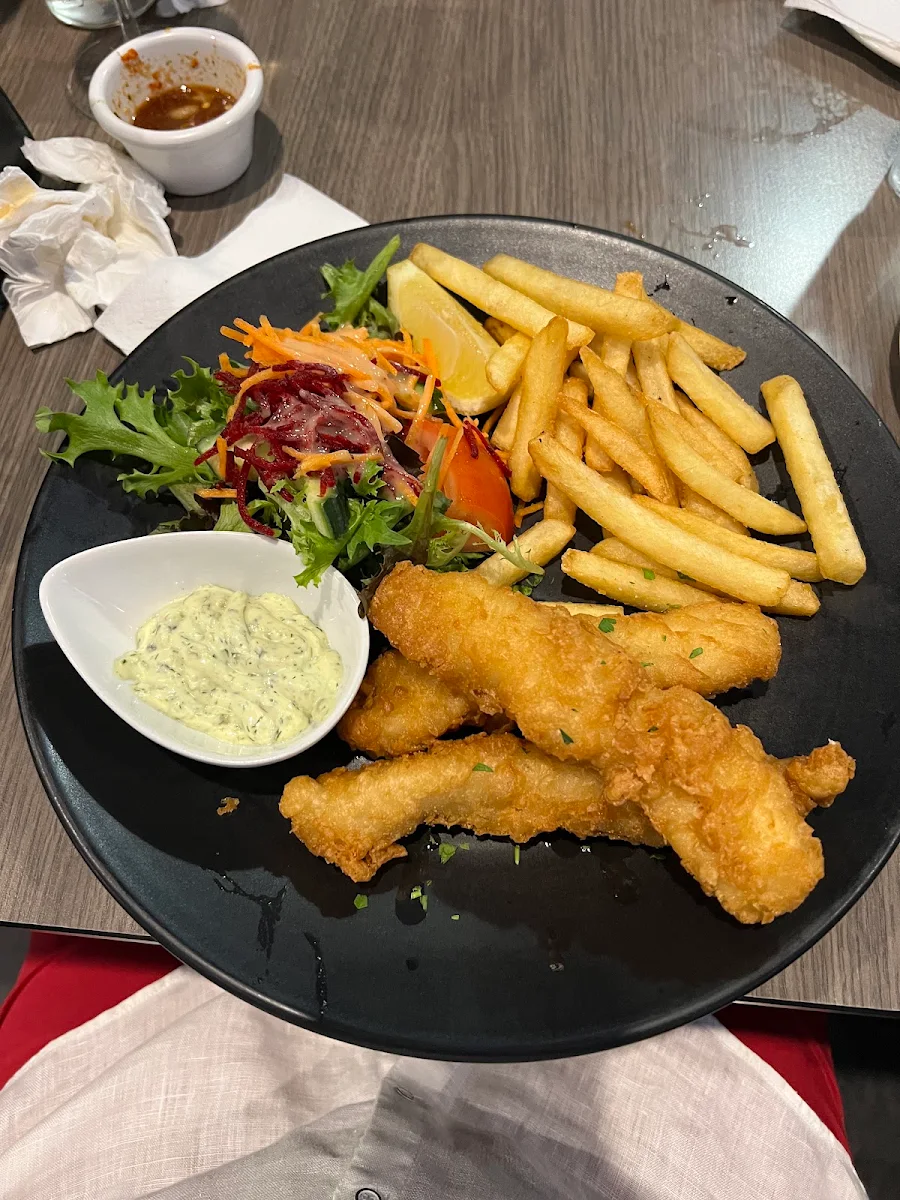 Battered Snapper Fillets, The Creek Tavern
