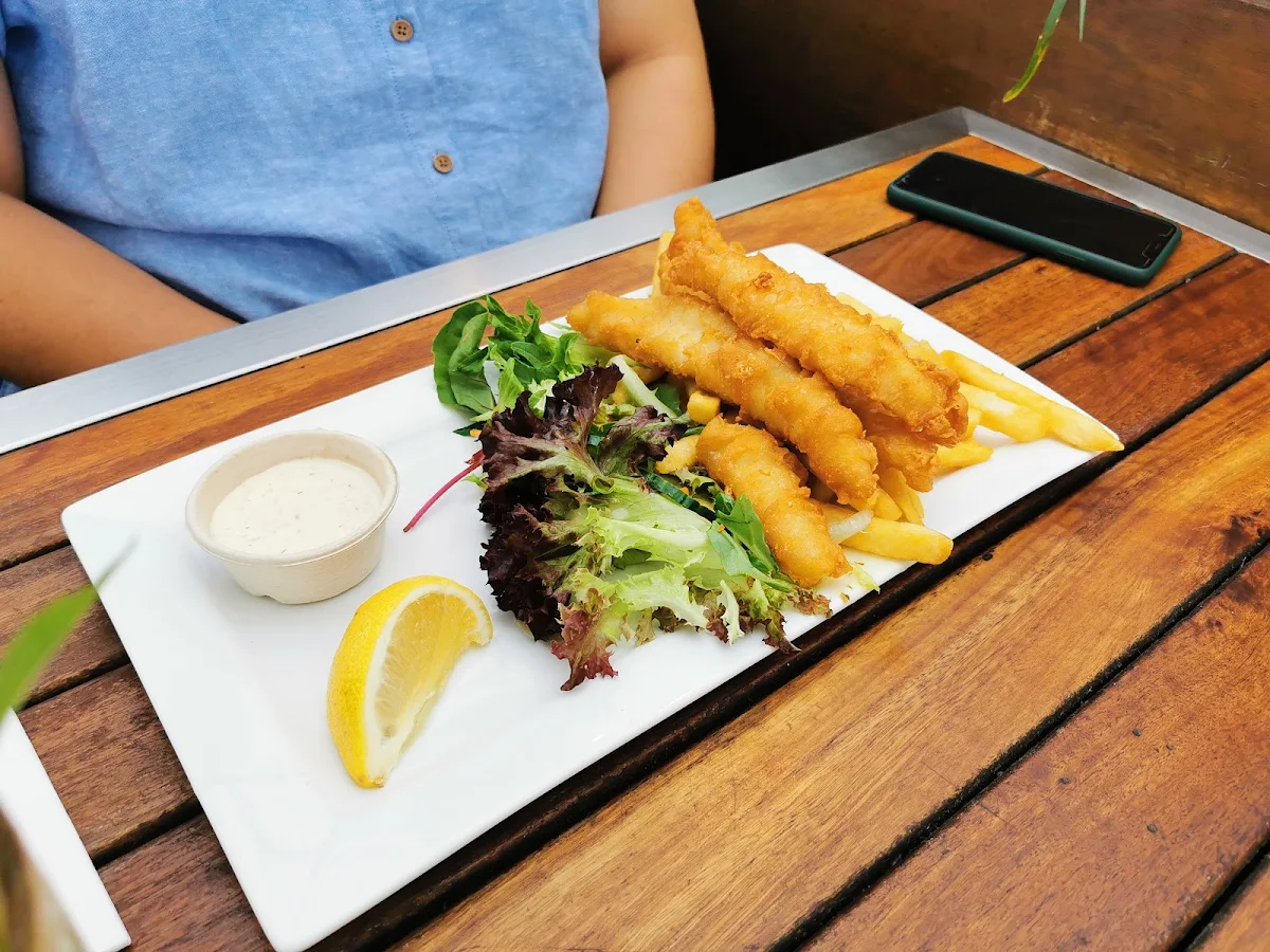 Fish & Chips, Huskisson Hotel