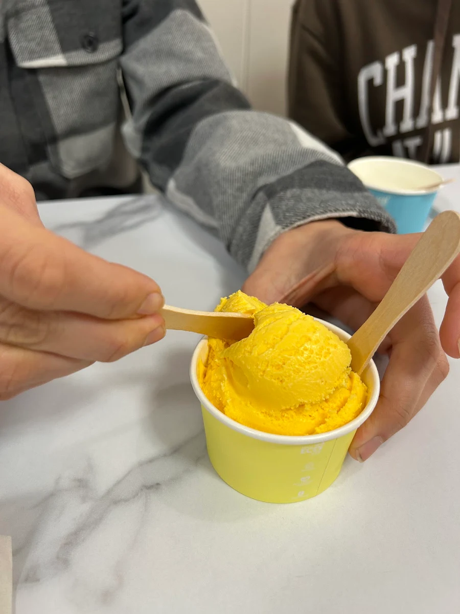 Mango Bubble Scoop, Icy Spicy West Pennant Hills - Ice Cream and Fast Food