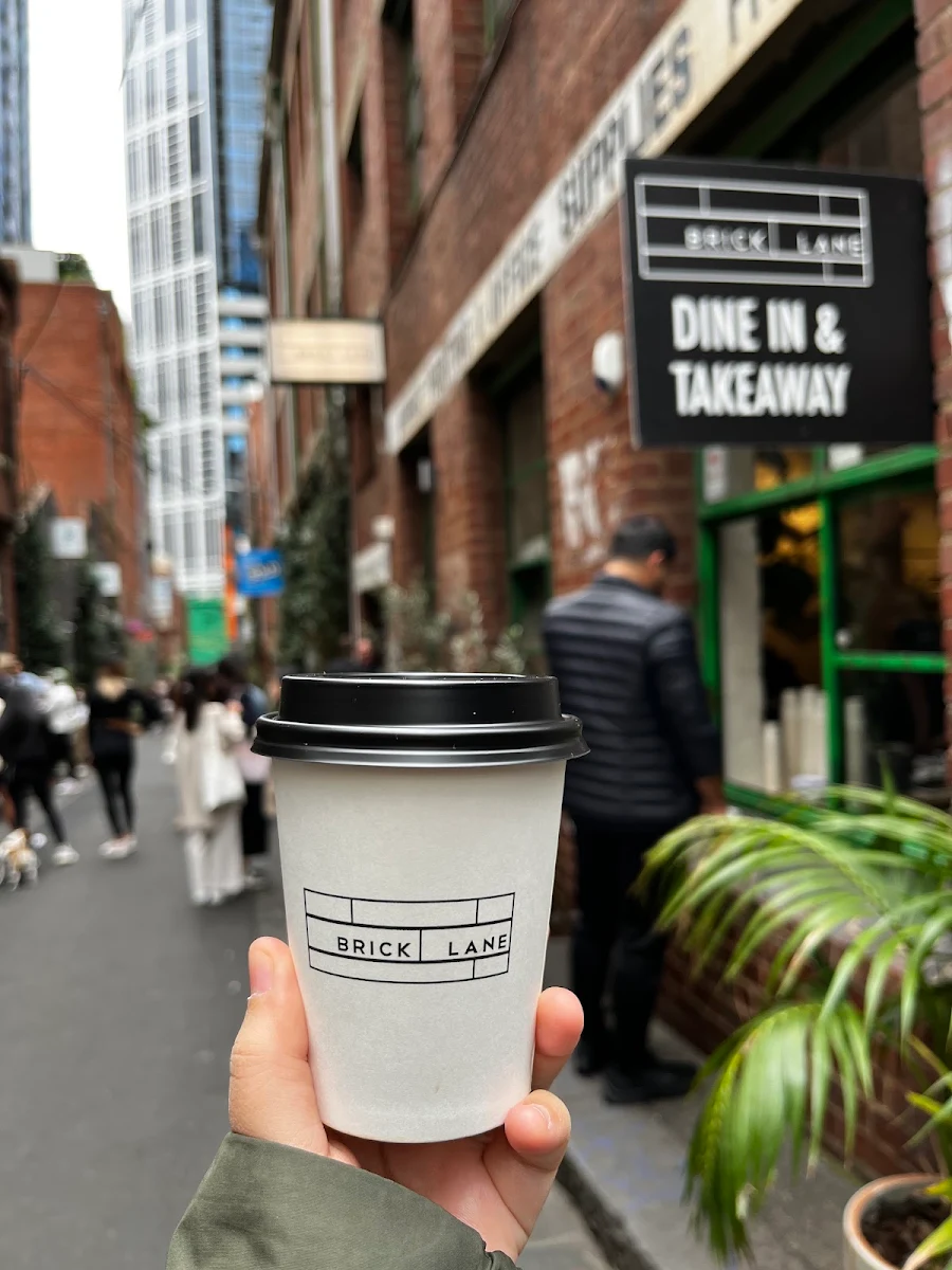 Flat White Coffee, Brick Lane Melbourne
