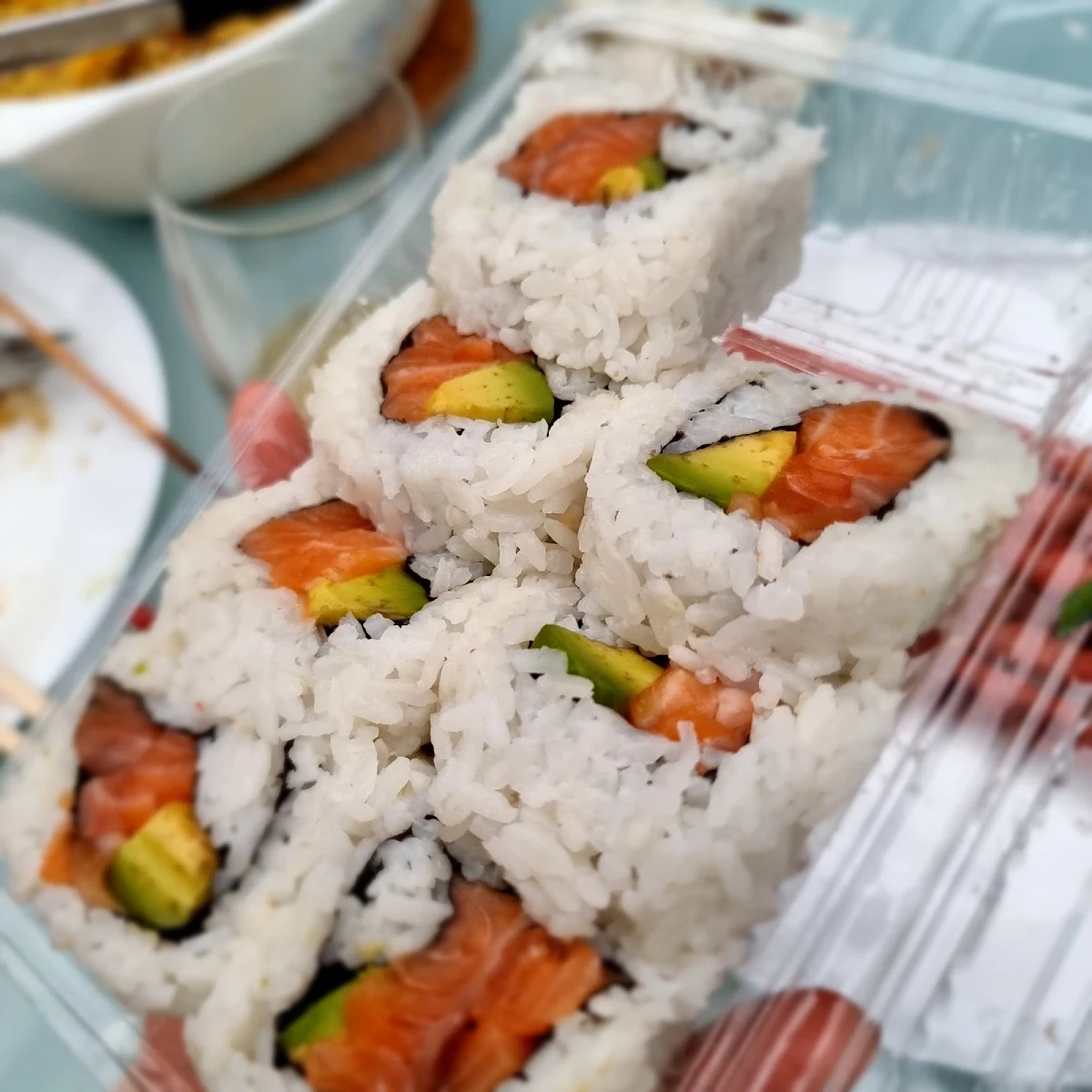 Salmon Roll, Kanji Fresh Sushi Riverwood