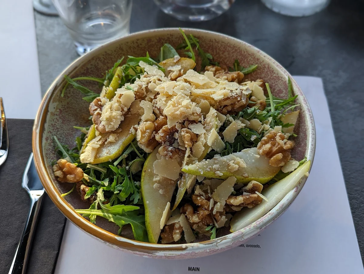Pear and Walnut Salad