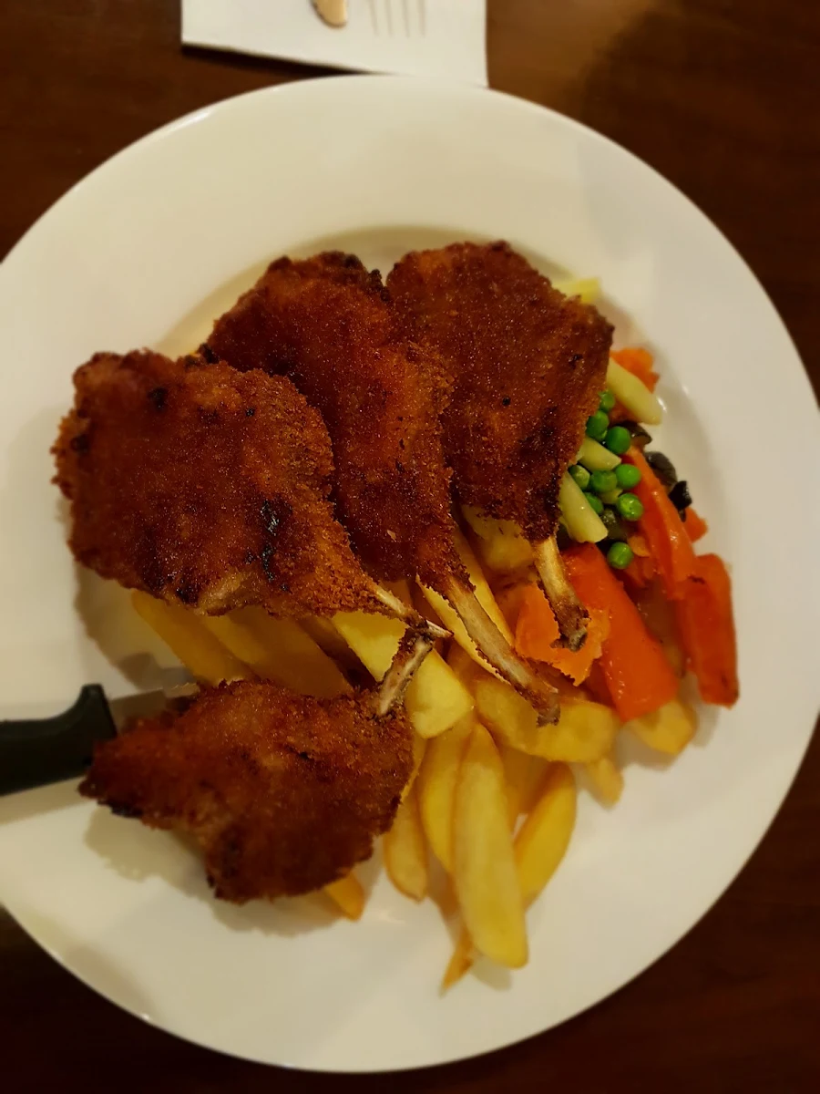 Crumbed Cutlets, Camp Hotel