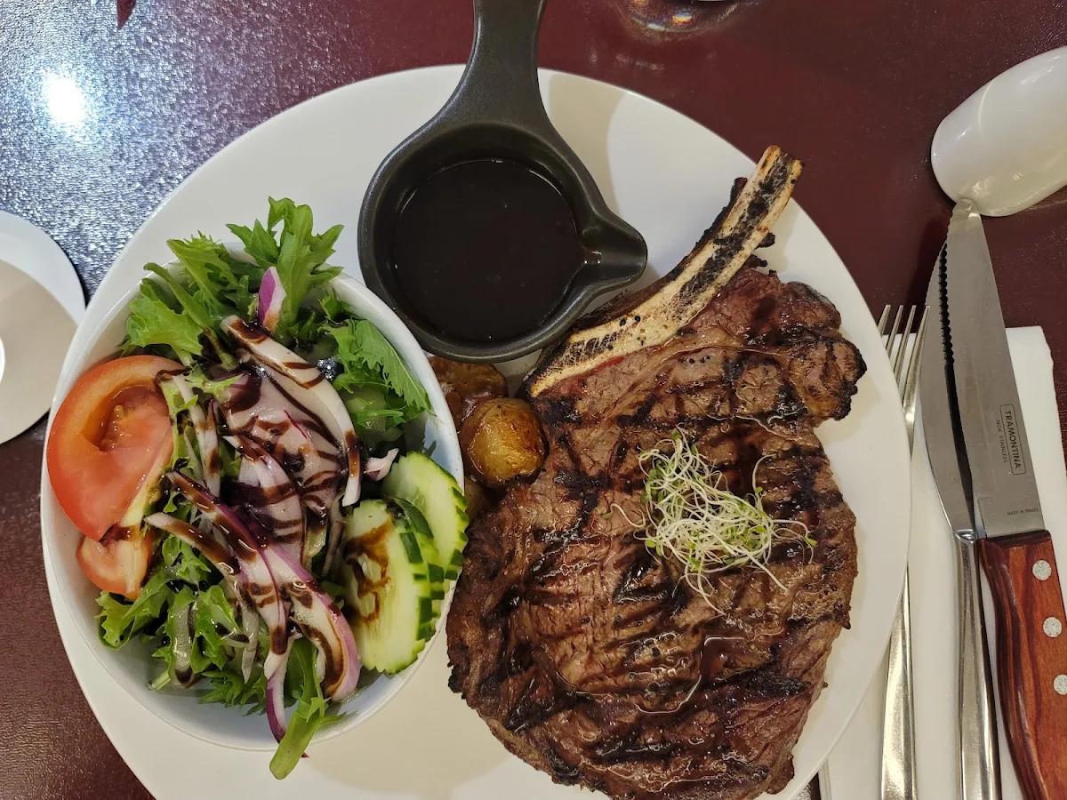 Beef Rib Eye Steak, Nate's Restaurant and Bar