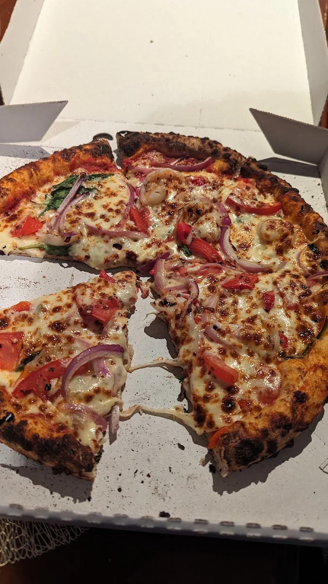 Spicy Prawn Pizza