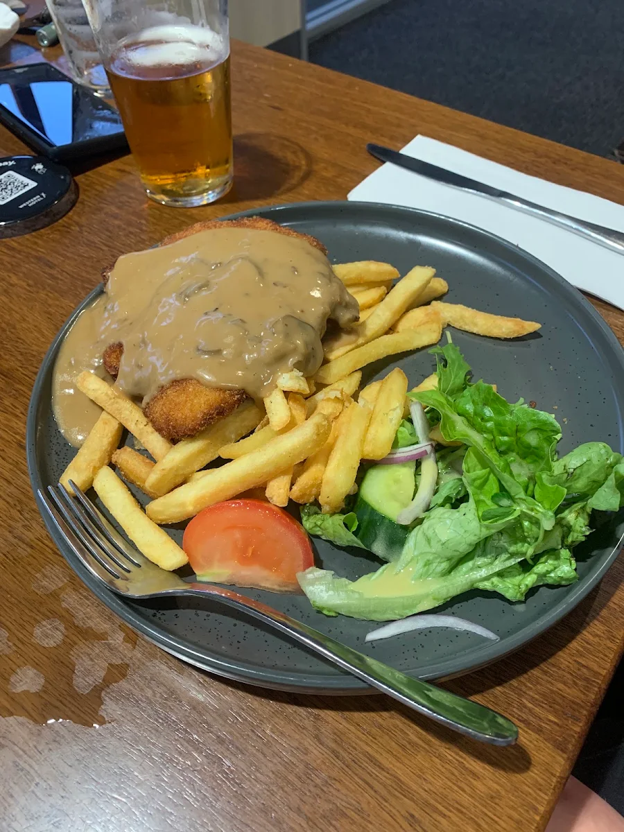 Chicken Schnitzel Mushroom Sauce