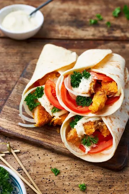 Grill Chicken Wrap