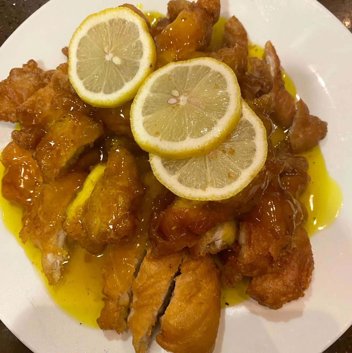 Lemon Chicken, Dumpling Table