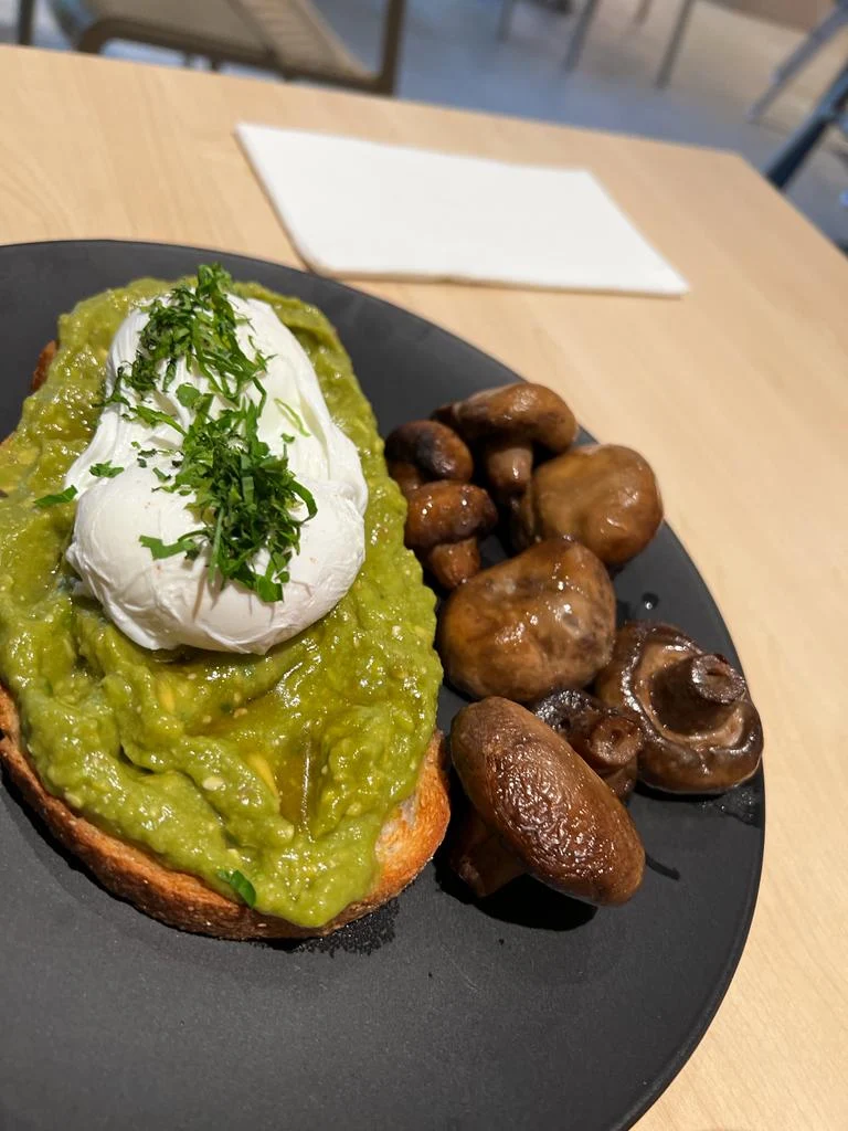 Smashed Avocado, Cora Espresso