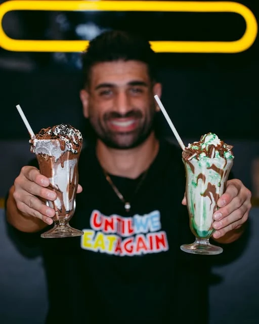 Biscoff Loaded Thick Shake, Hello Harry The Burger Joint (Castle Hill)