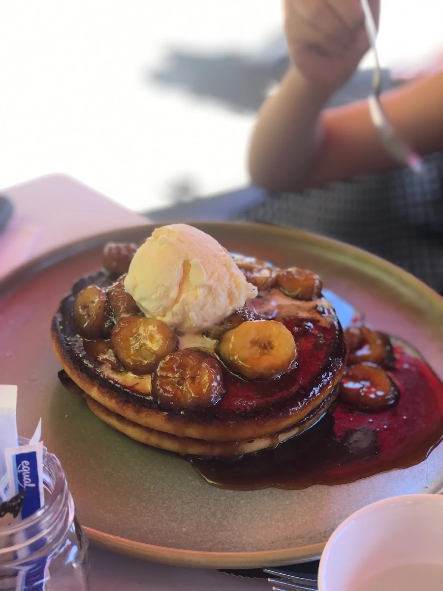 Caramelised Banana Pancakes