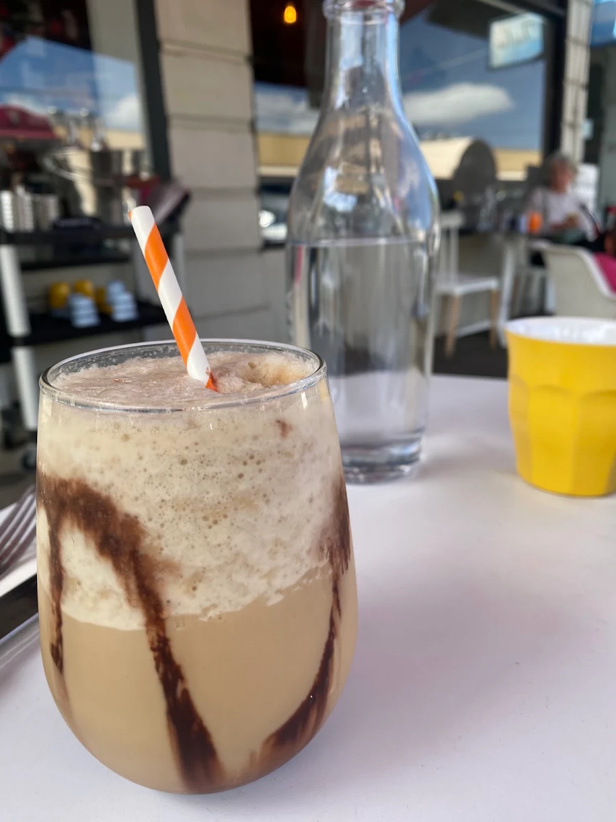 Iced Mocha with Oat Milk