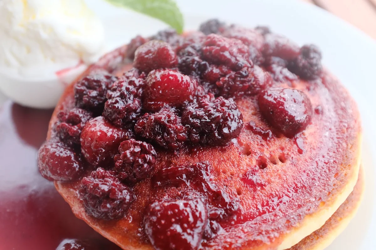 Mixed Berry Pancakes