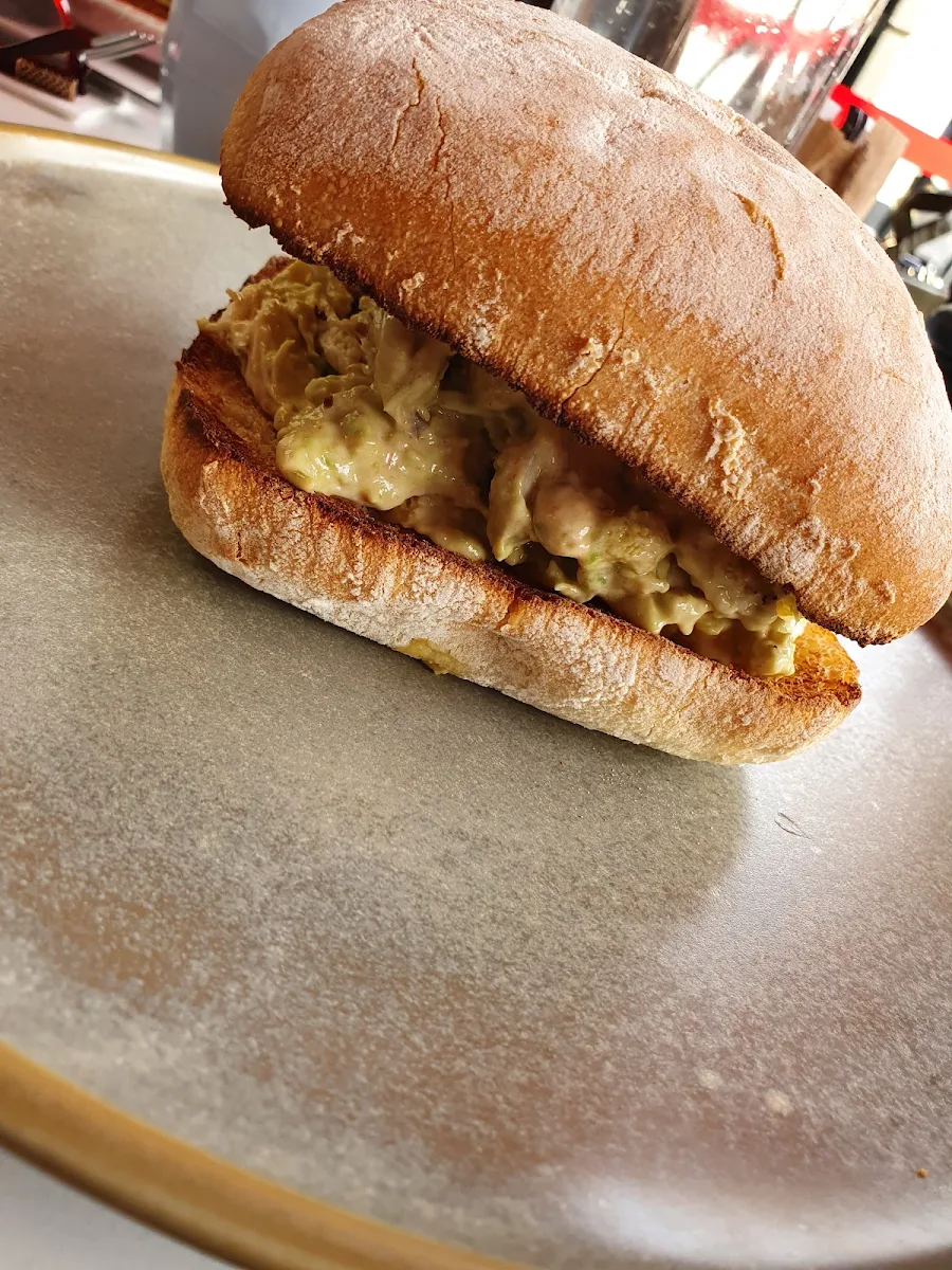 Poached Chicken Sandwich