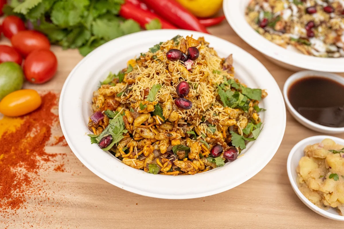 Bhel Puri, Saffron Cuisine - Indian Restaurant & Function Centre, Woolloongabba
