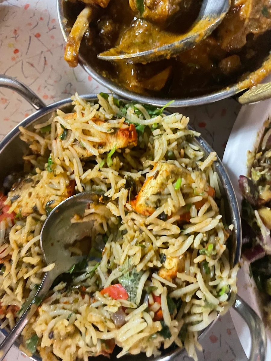 Chicken Biryani, Saffron Cuisine - Indian Restaurant & Function Centre, Woolloongabba