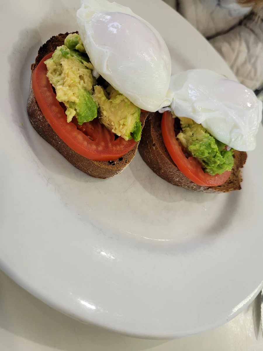 Poached Eggs on Avocado Toast