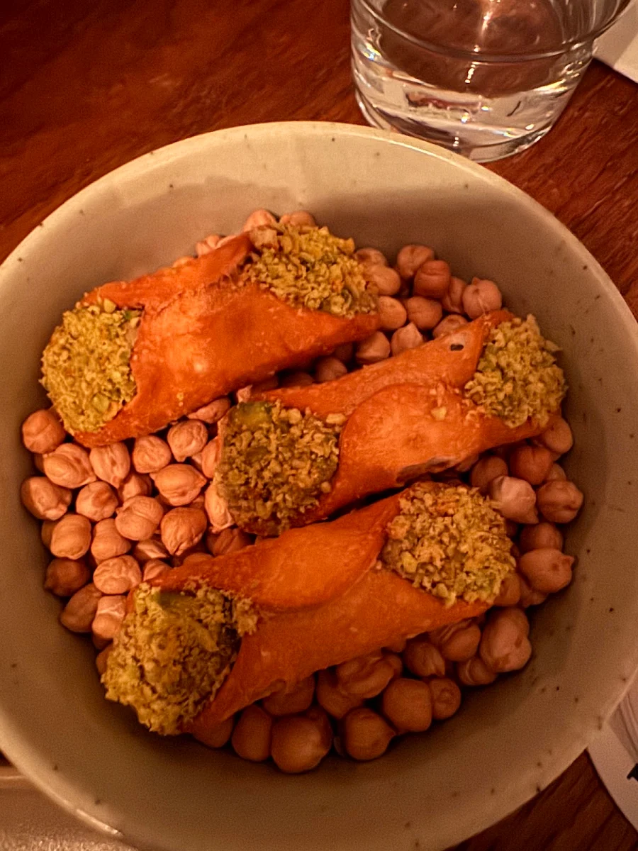 Chicken Liver Parfait Canoli