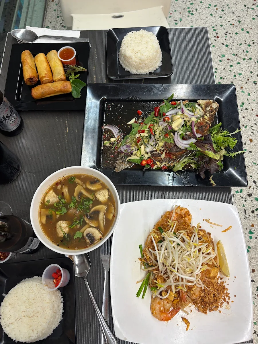 Deep Fried Fish, Yummy Thai Food