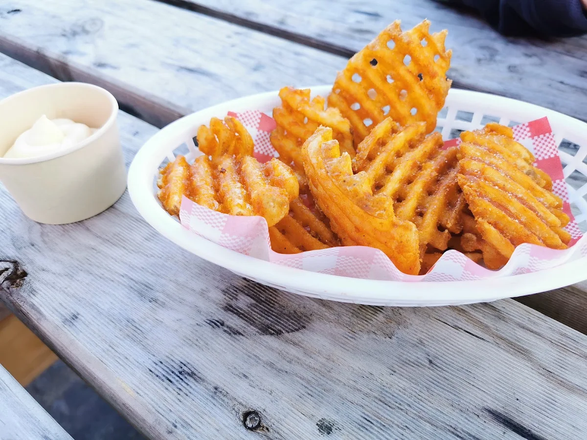 Curly Fries Waffle Fries
