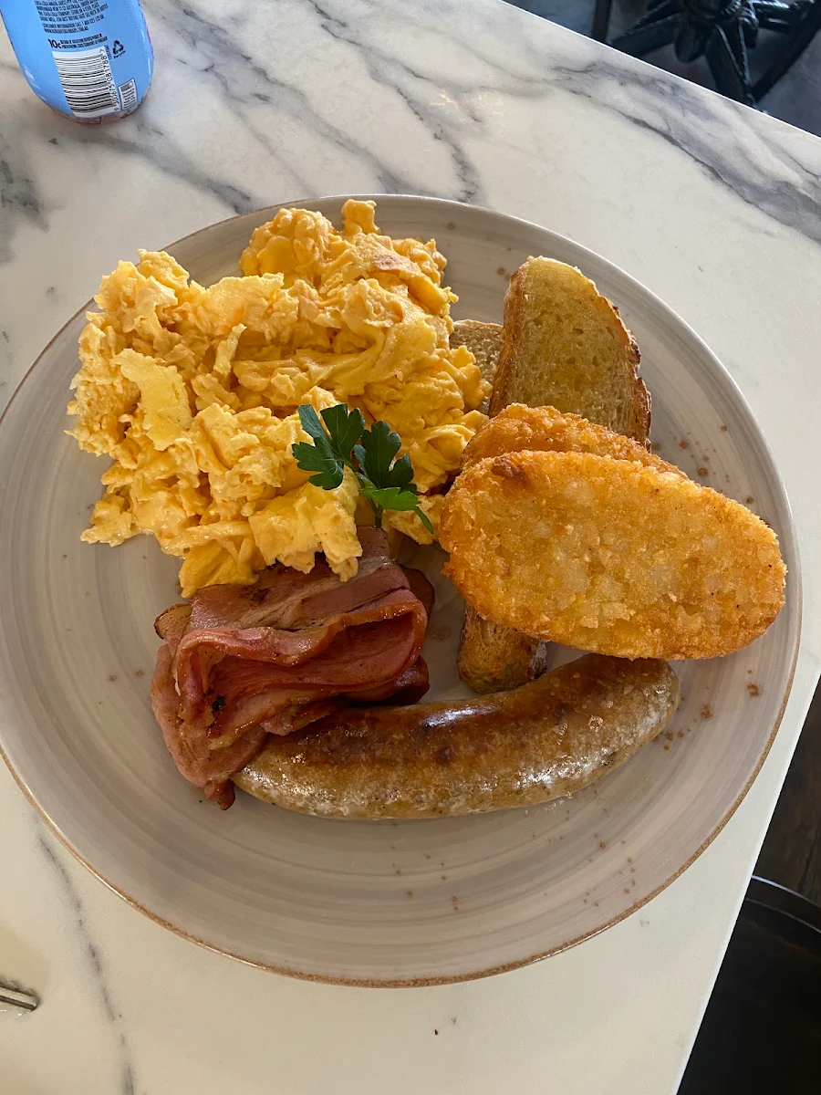 Egg with Hash Brown