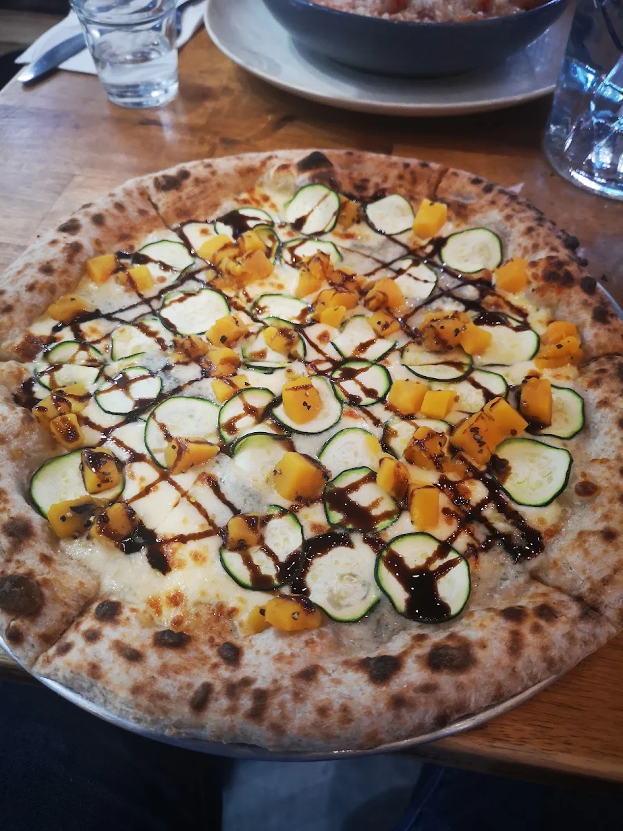Zucchini and Pumpkin Pizza on GF Base, THE DELI BY PEPE ITALIA