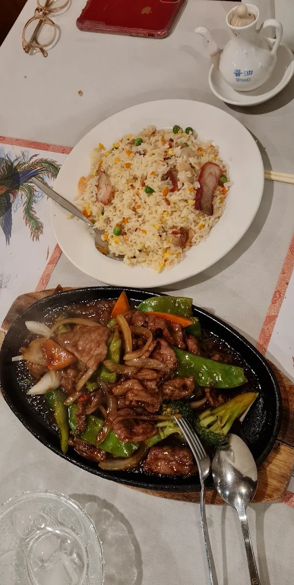 Mongolian Beef with Fried Rice