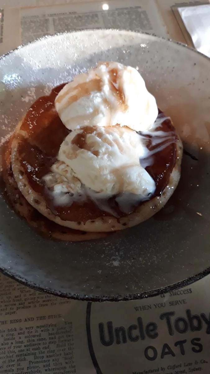 Pancakes with Ice Cream