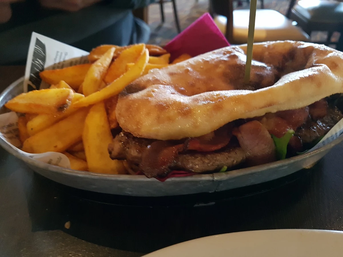 Beef and Bacon Burger