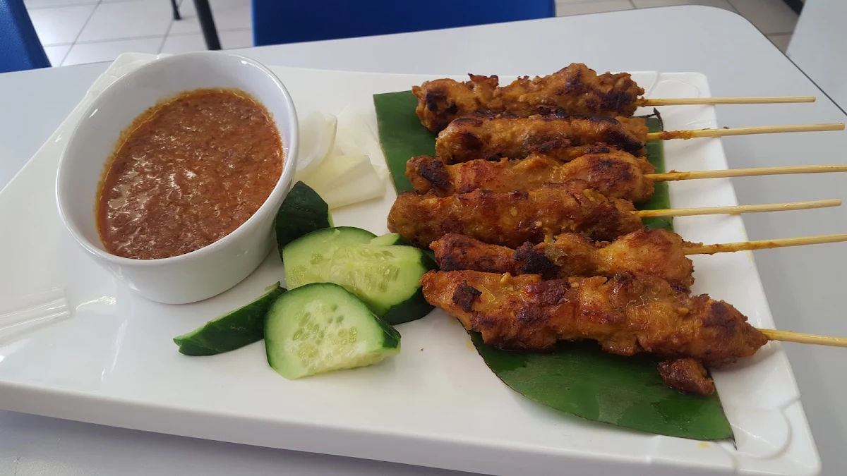 Malay Satay Chicken Skewers