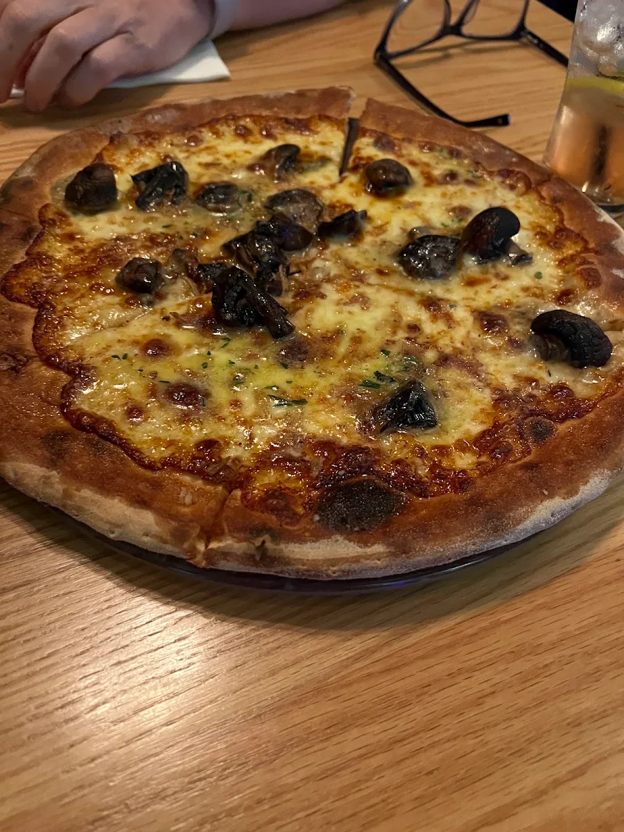 Mushroom Pizza