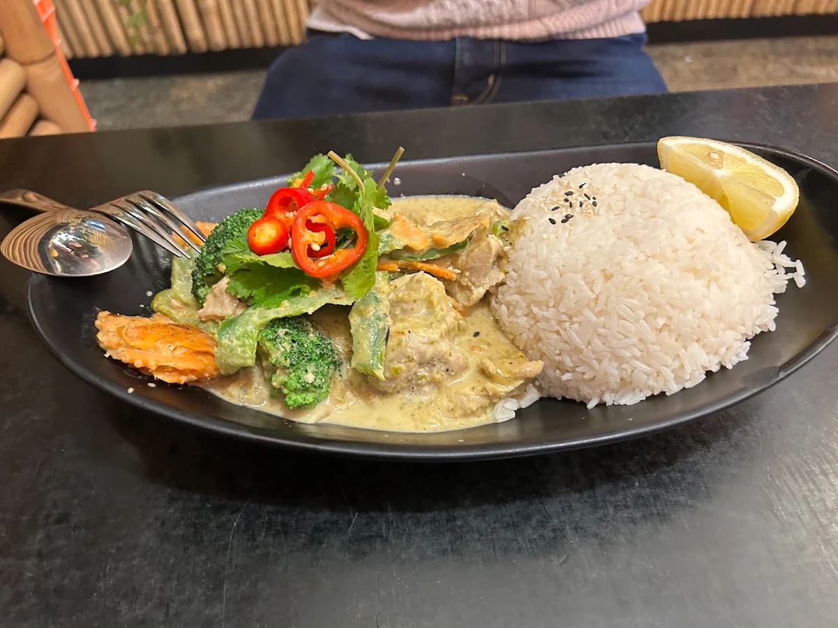 Thai Red Curry with Rice