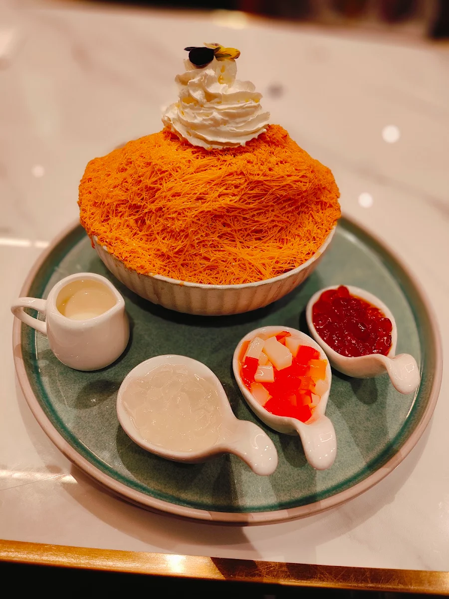 Thai Tea Bingsu