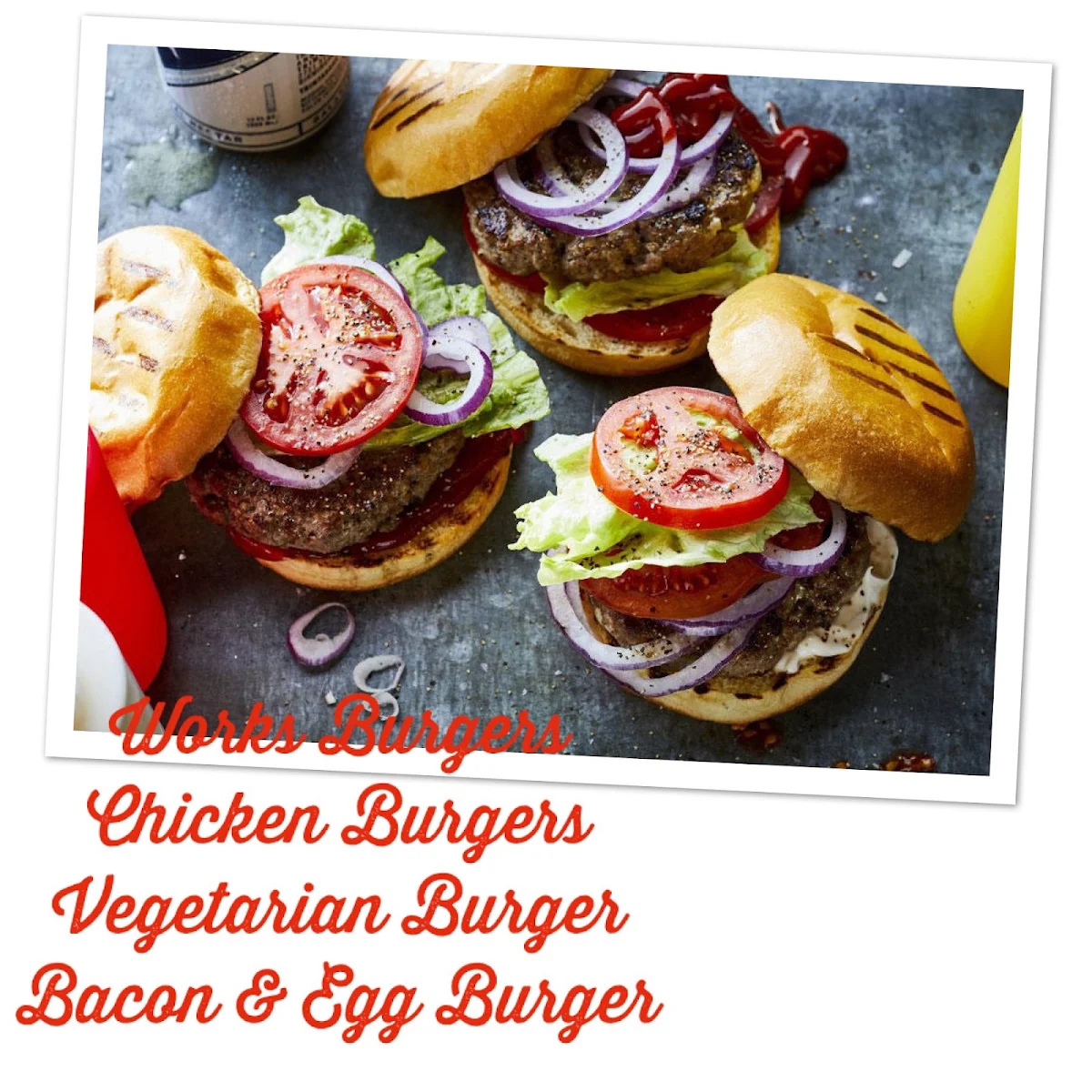 Burger Extras & Add Ons
