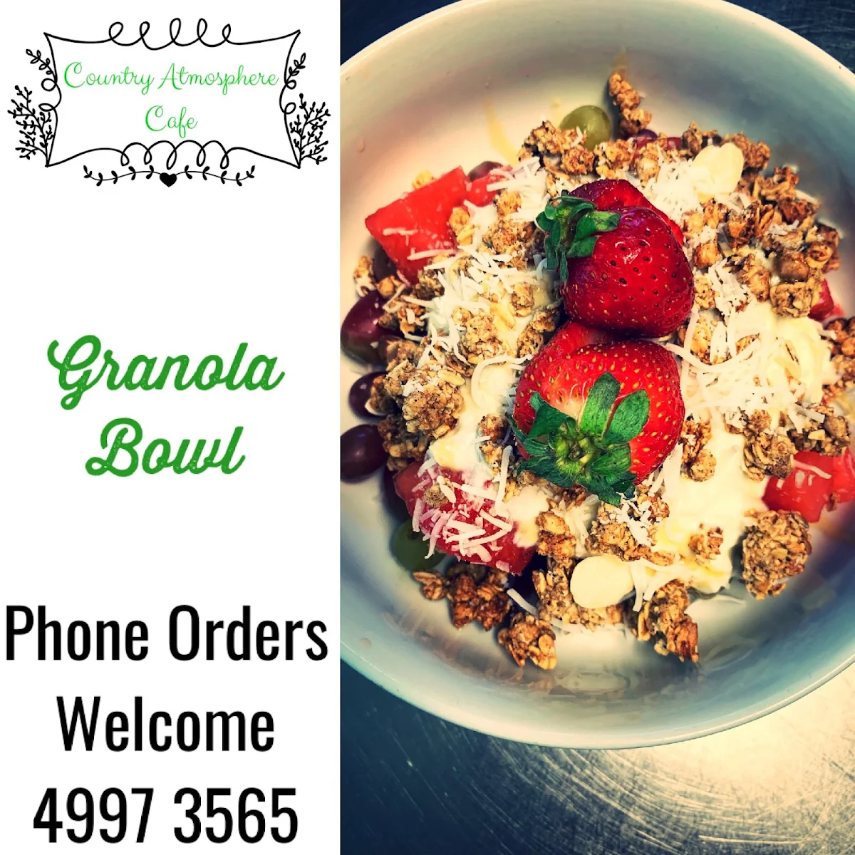 Granola Bowl
