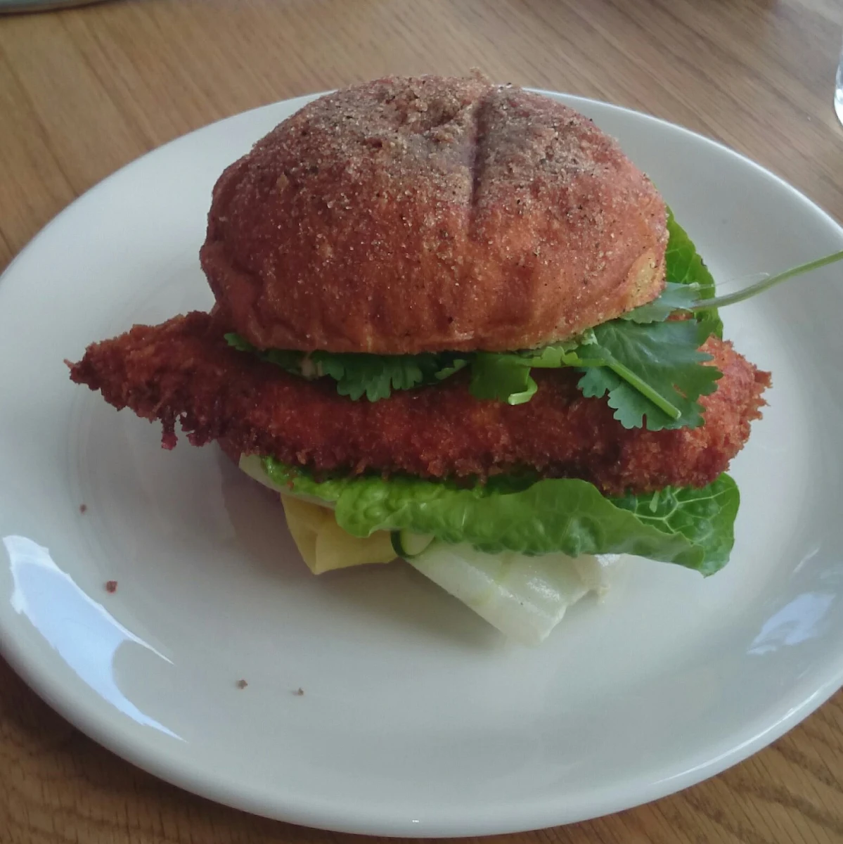 Donut Katsu Burger