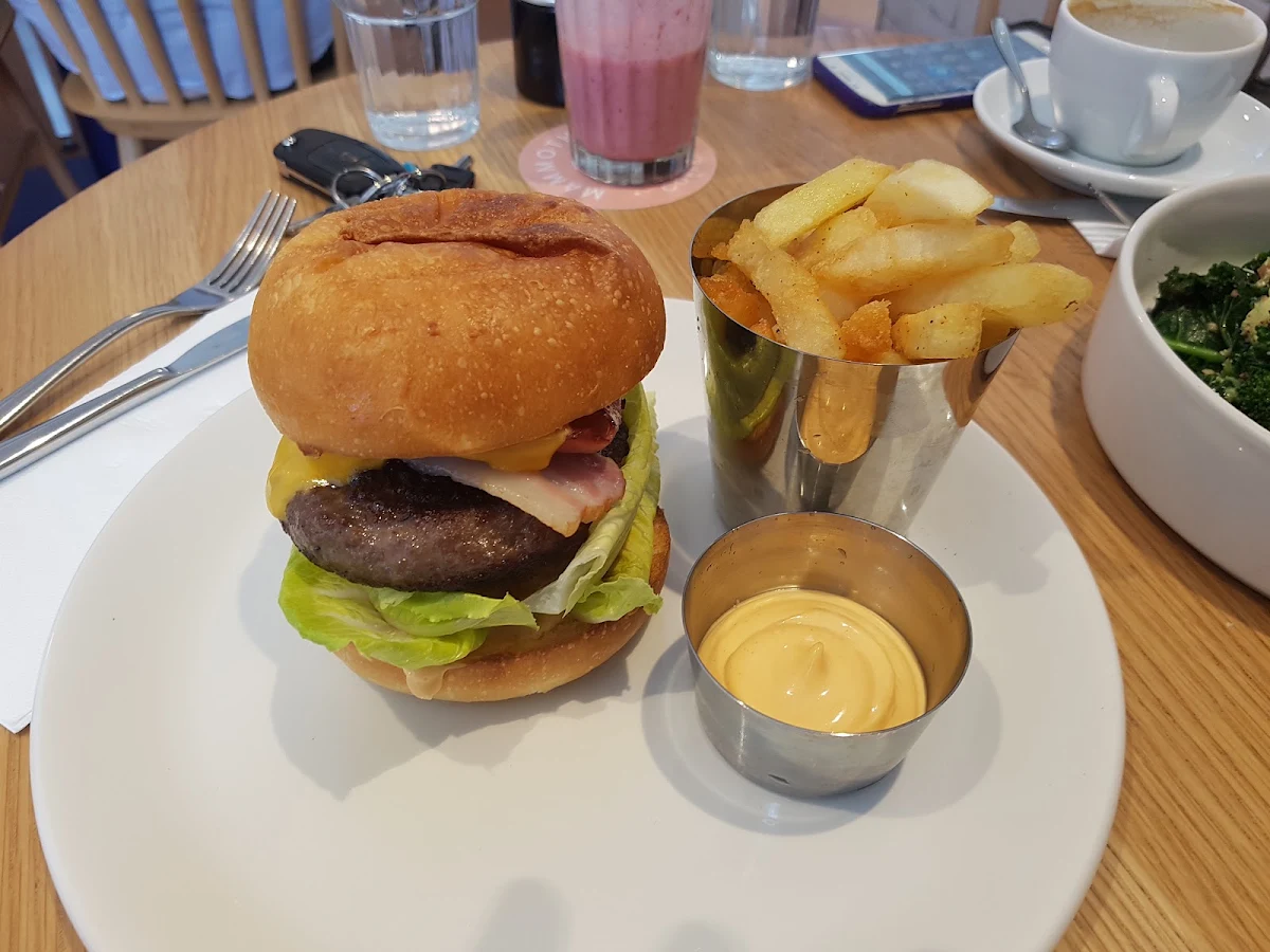 Wagyu Burger and Fries