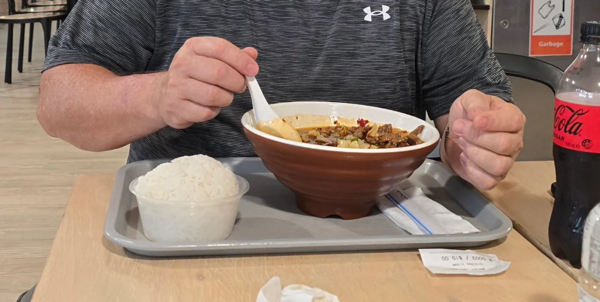 Chilli Beef Soup, East West Gourmet