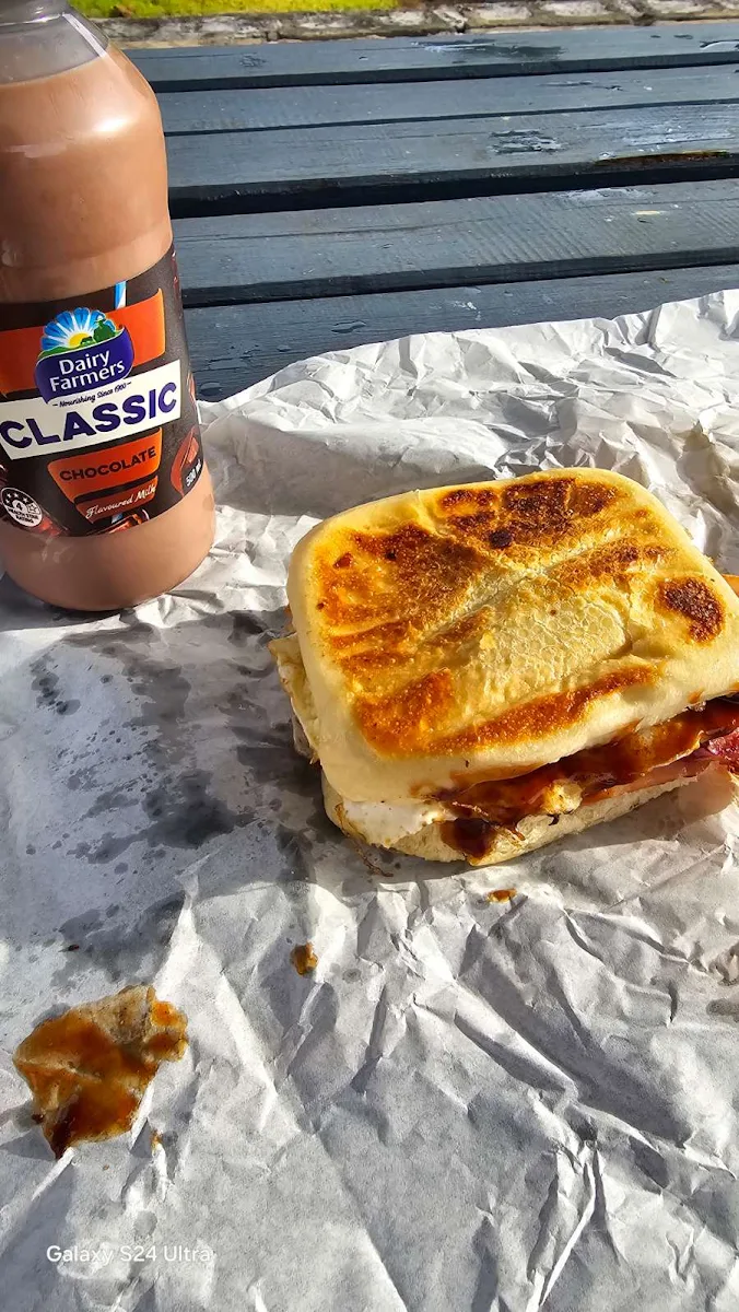 bac9n and Egg Breakfast Roll from Rusty Bell
