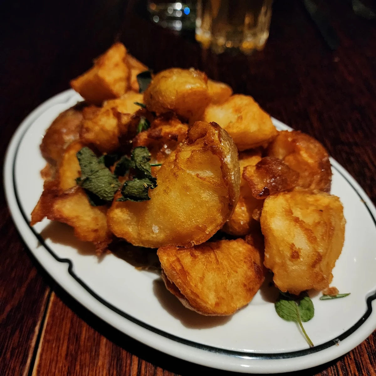 Roasted Potatoes, Chianti