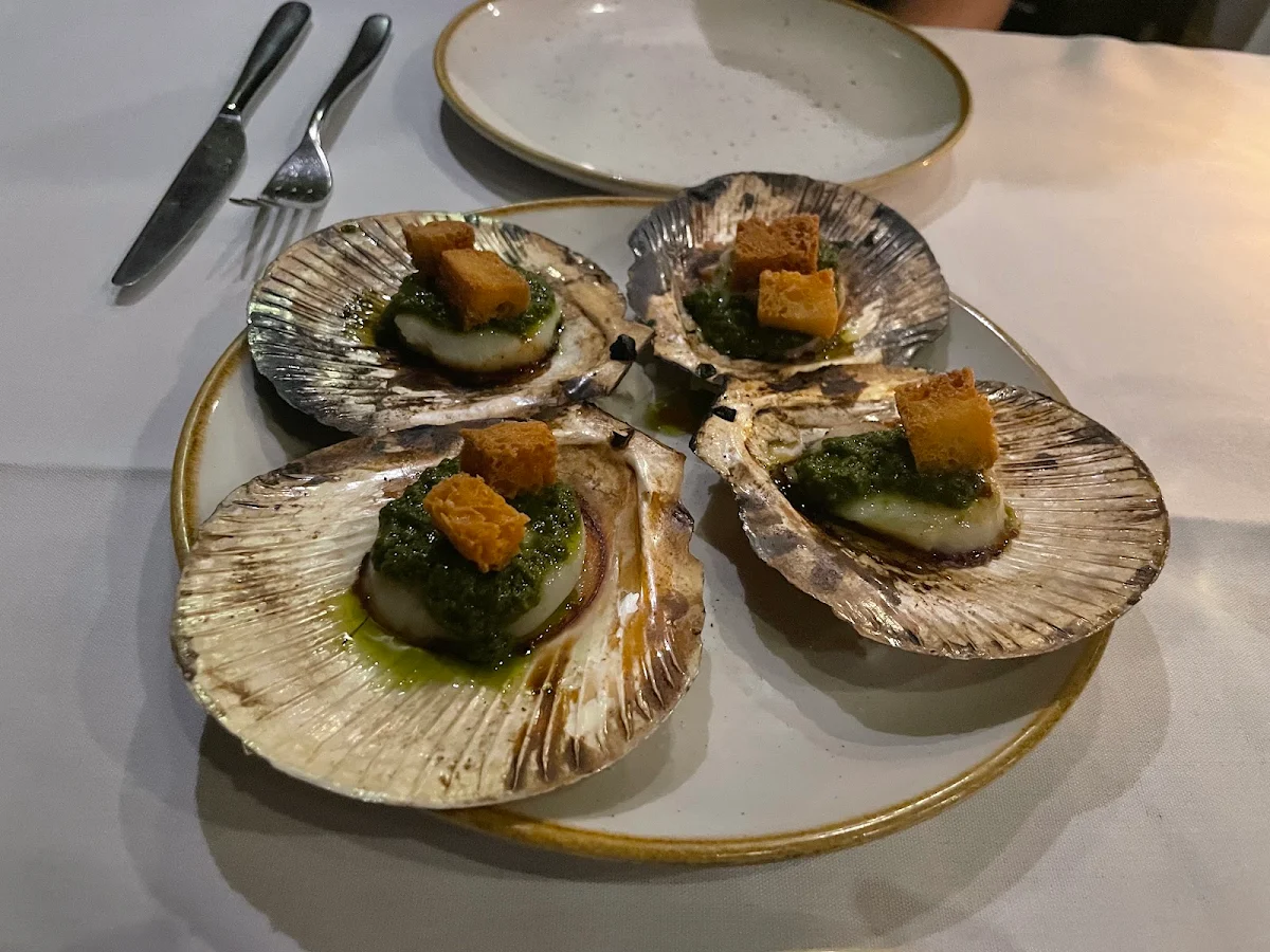 Scallops Entree, Chianti