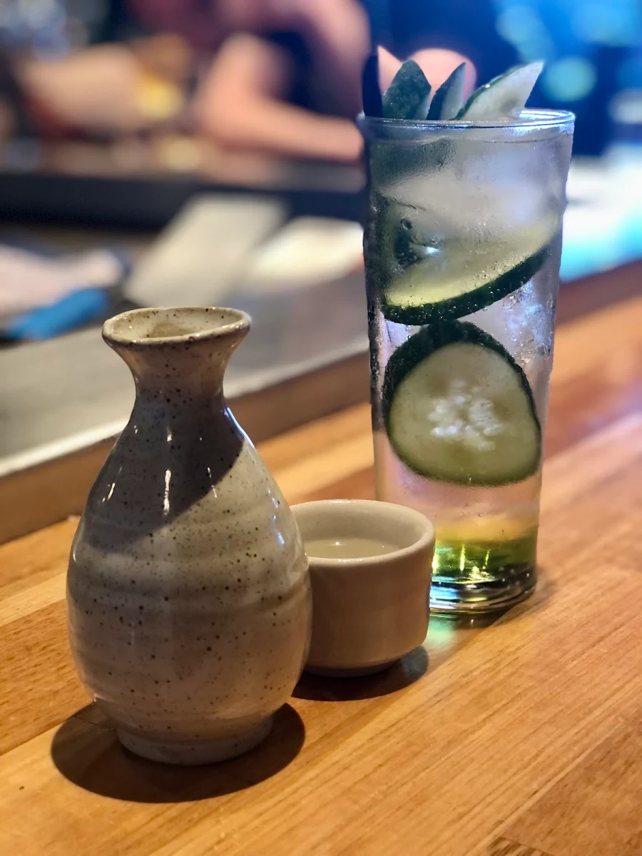 Sake Cold, Hatsuhana Japanese Restaurant