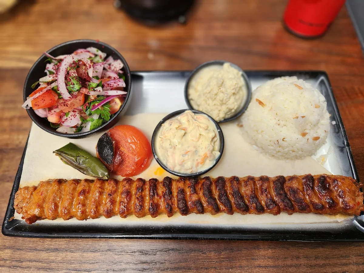 Chicken Adana Meal, 01 Kebab