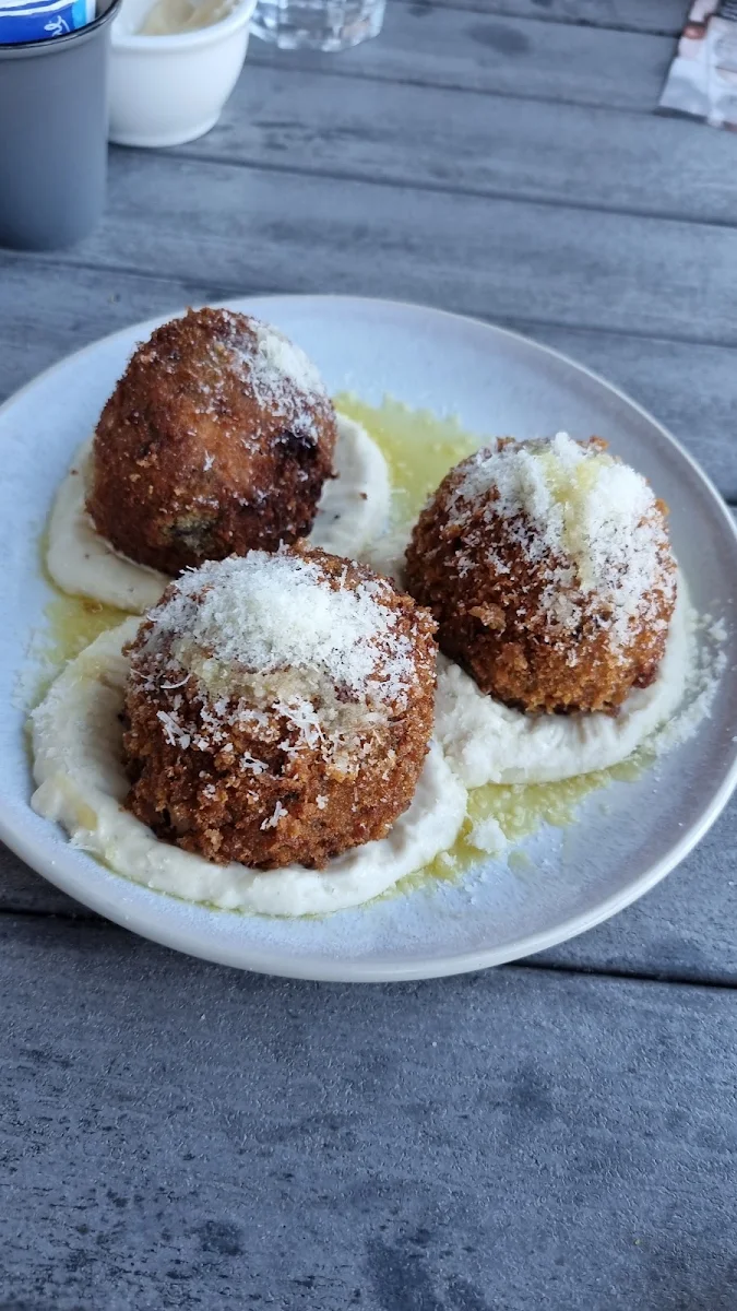 Arancini Balls, The Deck Cafe Lovedale
