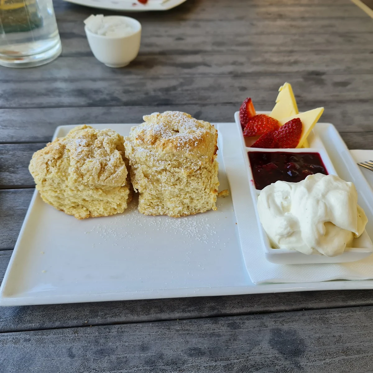 Scones, The Deck Cafe Lovedale