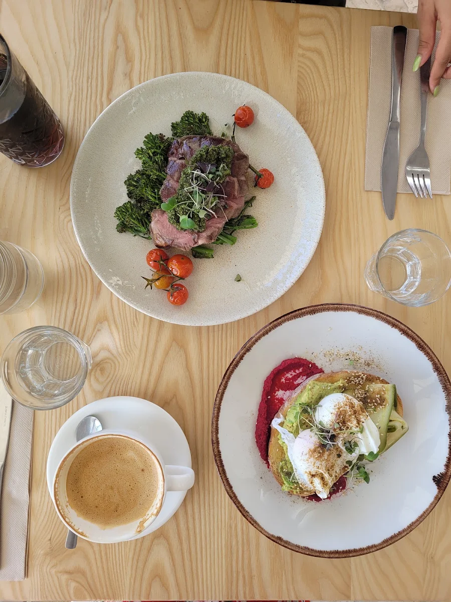 Avocado Smash and Lamb Rump