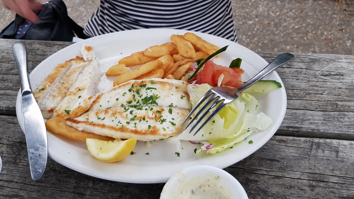 Grilled Flake, Fish Creek Hotel
