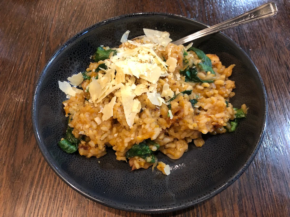 Pumpkin Risotto, Fish Creek Hotel